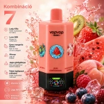 VOPVOP 150K 6 az 1-ben eldobható vape Lady Killa, Love 666, epres margarita, kiwi-áfonya-dinnye jég és fehér őszibarack-málna ízekkel