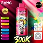 Bang Legend 8 az 1-ben 300000 slukkos eldobható vape, piros vegyes gyümölcs