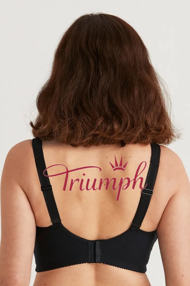 Triumph-4 sztuki🔥Wygodny haftowany biustonosz