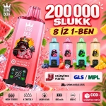 Bang Box 200000 200000 slukkos eldobható vape, többféle gyümölcsös ízben