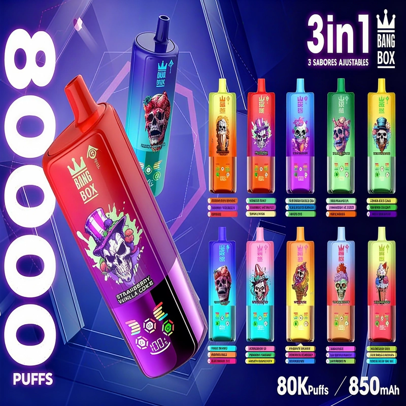 BANGBOX 80000 Vape – Nagy felhők, sima íz és ultrahosszú élettartam