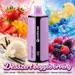 VOPVOP Quads 4 in 1 120K eldobható vape Desszert bogyós örvény Eper mangó Blue Razz limonádé Vanília fagylalt Savanyú bogyós Hungary disposable vape dessert flavor