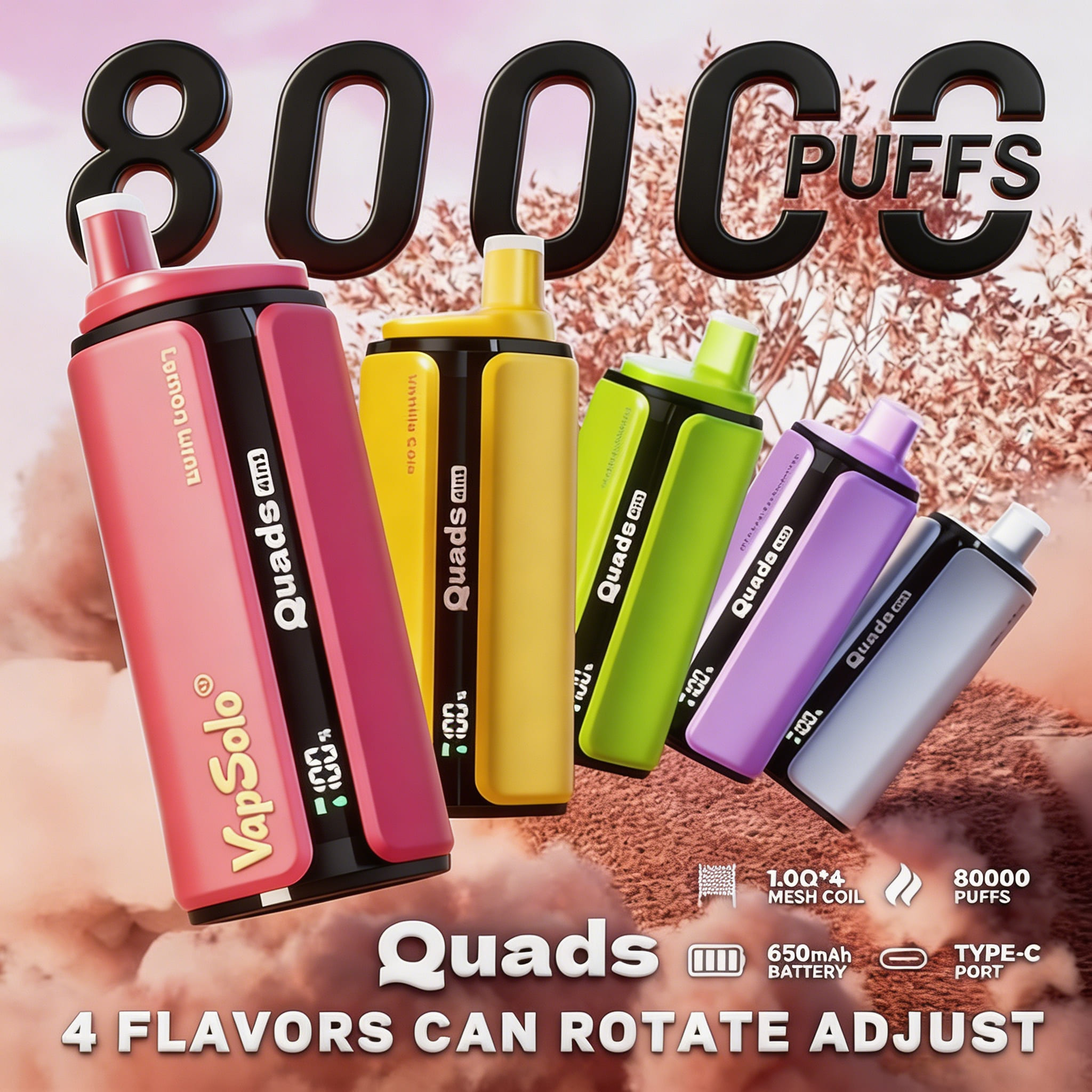 VapSolo QUADS 80K-4