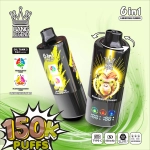 Bang Legend 150000 Puffs Disposable Vape, Pineapple Coconut 6 az 1-ben ízek