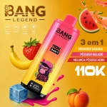 Bang Legend 110000 Puxadas Cigarro Eletrônico Descartável, Mix de Frutas