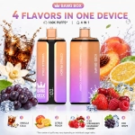 Bang Box 160K flavor set 03 with Iced Grape, Iced Lychee, Peach Blueberry and Kiwi Passion Fruit