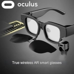 [oculus 65% de desconto] Verdadeiros óculos inteligentes AR sem fio com 32 milhões de pixels, gravação em alta definição