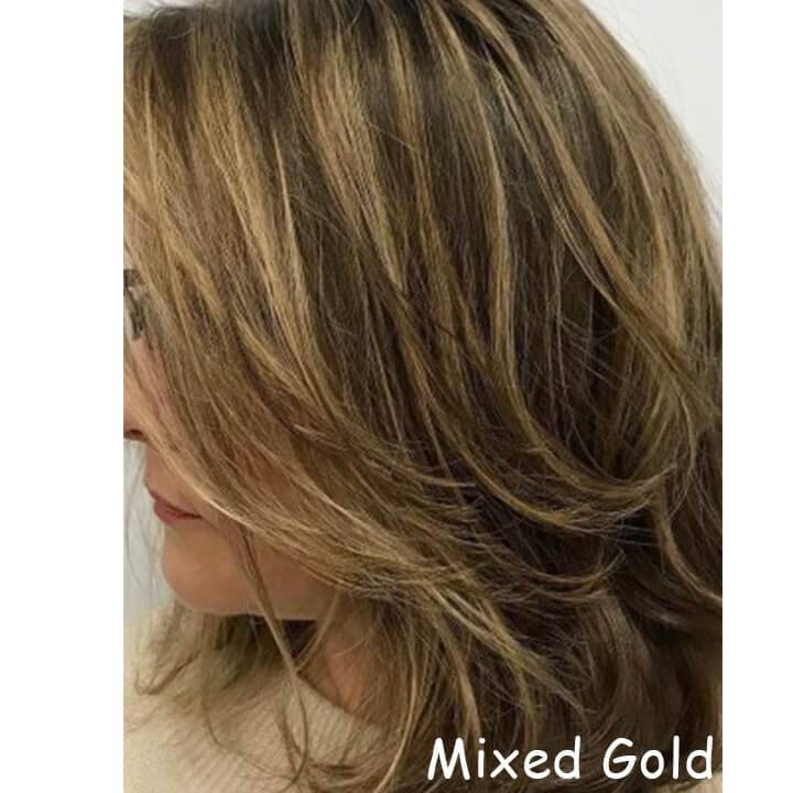 Flawless Long-Layered Hair Topper for Women - Natural Volume, Ultra-Thin Base, Instant Chic, Youthful Look