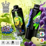 Bang Legend 150000 zaciągnięć jednorazowy e-papieros, 6 smaków w 1 Jabłko Winogrono