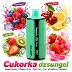 Pezsgő fagylalt mix – citrom-lime, eperfagylalt, málna-görögdinnye és pezsgős meggy íz VopVop Quads Pro eldobható vape