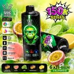 Maracuja, guava és lime trópusi gyümölcsös eldobható vape, egzotikus ízvilággal és hűsítő hatással