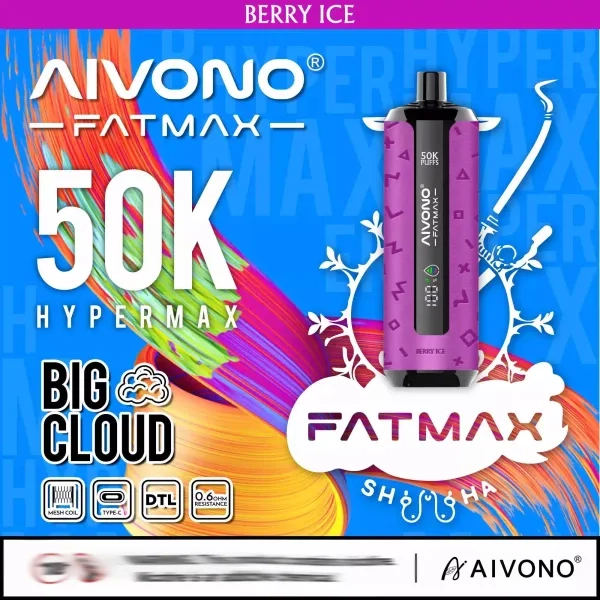 AIM-FATMAX-50000-Puffs-Disposable-Vape-30ml-Prefilled-E-Liquid-800mAh-Rechargeable-Battery-Type-C-Charging-There-are-10-flavors-to-choose-from-FlavorsWholesale-Rechargeable-Disposable-Vapes-ne