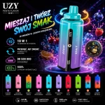 UZY Penta Flavor 10 w 1 500000 buchnięć jednorazowy e-papieros, różne smaki owocowe