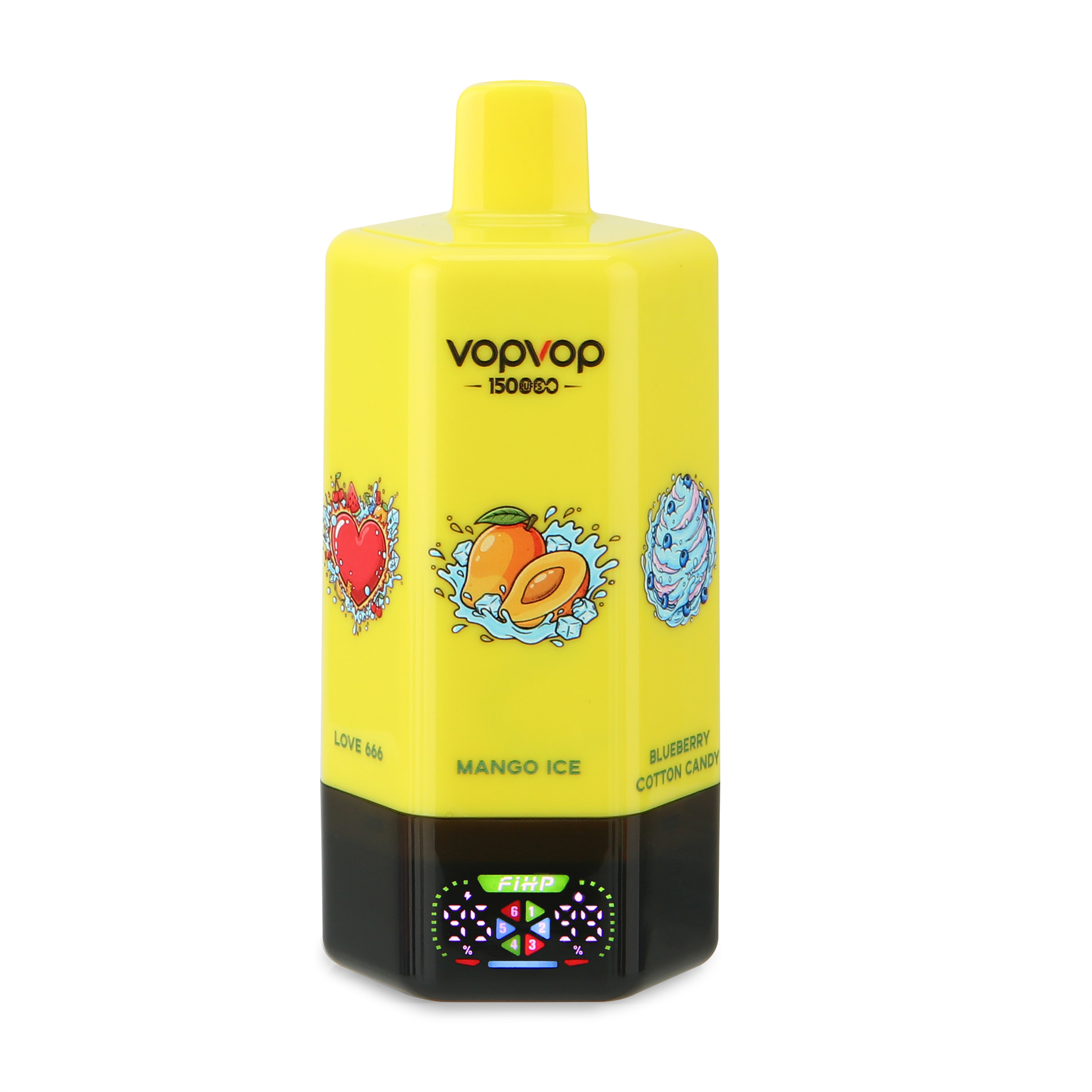 VOPVOP 150K Big Puffs 6 Flavors in 1 Adjust Vape