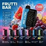 Frutti Bar 25000 zaciągnięć Jednorazowy e-papieros, różne smaki owocowe