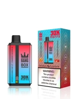 Bang Box 30000 Fújás Dupla Ízű 0% 2% 5% Alacsony Nikotintartalmú Tömeges Újratölthető Eldobható Vape Toll Nagykereskedelemben