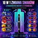 UZY Penta Flavor 10 w 1 – seria smakowa z borówką, wiśnią, truskawką, cytryną i mango