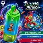 UZY 6 in 1 150000 Puffs Disposable Vape, Mixed Fruit Flavors (2)