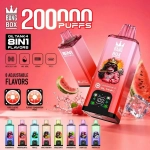 Bang Box 200K 8 az 1-ben eldobható vape véletlenszerű ízben, 200 000 slukk