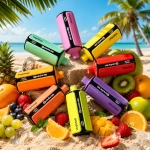 VopVop Quads 4in1 120000 Slukk Eldobható vape, Vegyes gyümölcsös színek