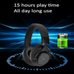 GH03 Wireless Gaming Headset, 2.4G Gaming Headset Headphone with Microphone.