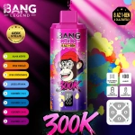 Bang Legend Legend 300000 slukk eldobható e-cigaretta, 8 az 1-ben vegyes gyümölcs