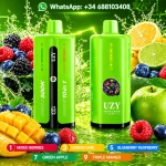 UZY Penta Flavor 10 in 1 500000 Puffs Disposable Vape, Mixed Fruit Green