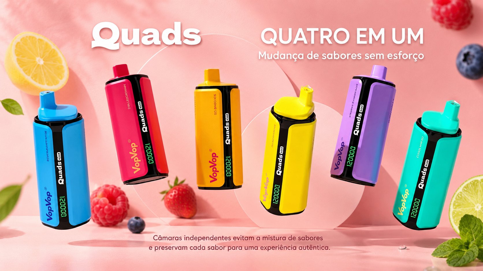 VOPVOP 120K combinações de sabores