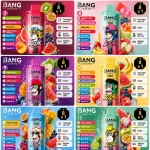 Bang Legend 300K 8v1 príchute – ovocné, ľadové a sladké kombinácie vape na výber