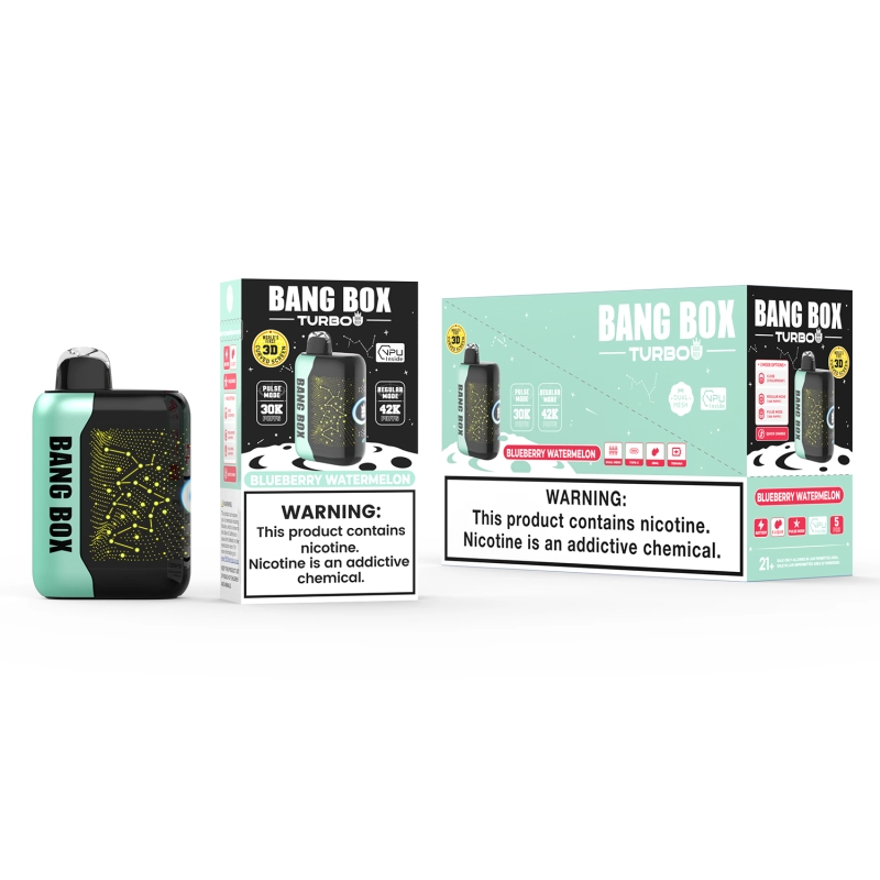 Bang Box TURBO 42000 puffs disposable starry sky electronic cigarette