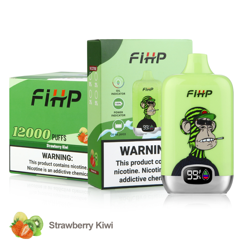 FIHP jednorazowy e-papieros z 12 000 zaciągnięciami