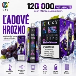 UZY Shisha Hookah King 120K DTL vape – príchuť ľadové hrozno