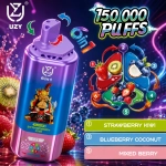 UZY 6 in 1 150000 Puffs Disposable Vape, Mixed Fruit Flavors (1)