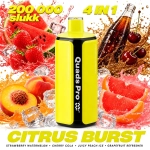 VOPVOP PRO 4 in 1 6.STRAWBERRY WATERMELON & CHERRY COLA & JUICY PEACH ICE & GRAPEFRUIT REFRESHER