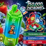 UZY 6 w 1 150000 zaciągnięć Jednorazowy e-papieros, wieloowocowy