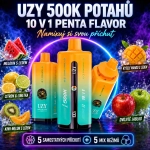 UZY Penta Flavor ledový meloun, citron limetka a kyselé mango Ice příchutě