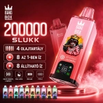 Bang Box 200000 200000 slukkos eldobható vape, Jeges görögdinnye