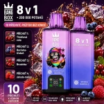 Bang Box 200K 8 v 1 Třešňový mix – osvěžující třešeň, borůvka s brusinkou, jahoda a malina