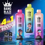 Bang Blaze 60000 60k puffs 4 in 1 flavors vape
