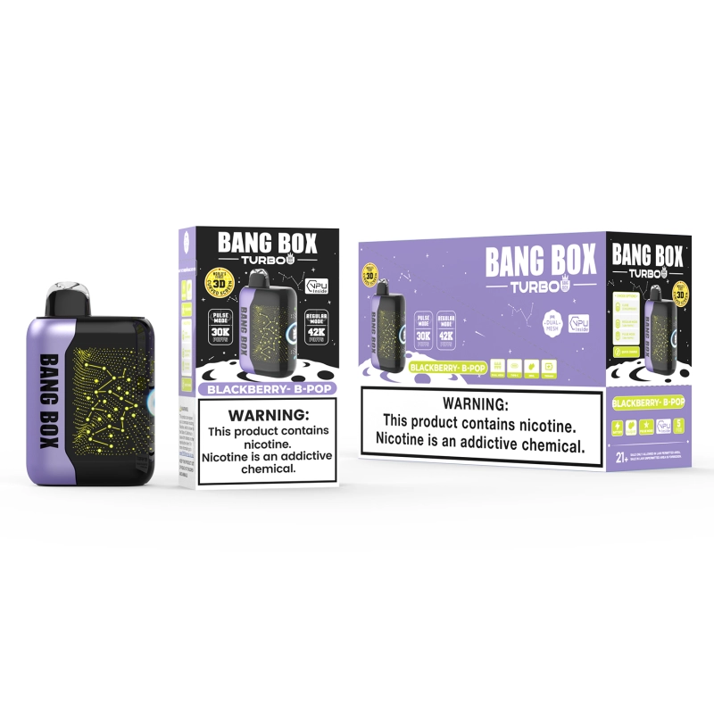 Bang Box TURBO 42000 puffs disposable starry sky electronic cigarette