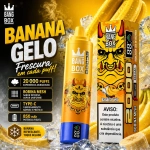 Banana gelada vape sabor cremoso doce com toque mentolado