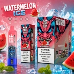 Bang Box 20000 Puffs rechargeable vape in Watermelon Ice flavor with watermelon and cooling ice imagery