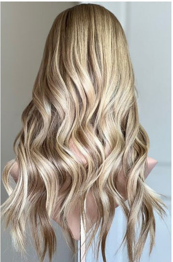 Lace Front Human Natural Hair Toppers for Women Add Fuller Hair Instantly