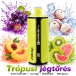 Trópusi jégtörés mix – szőlőrobbanás, licsi jég, őszibarack és kiwi-guava íz VopVop Quads Pro 4 íz rendszer