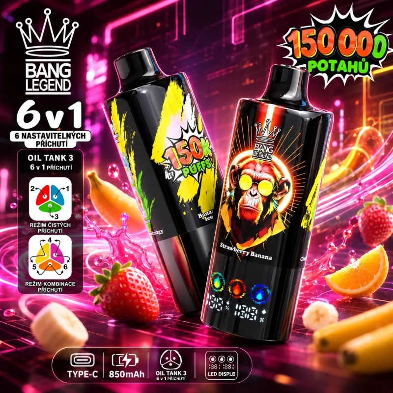 Rychlé doručení GLS za 2–5 dní pro BANG LEGEND 150K 6v1 — platba na dobírku při převzetí zásilky