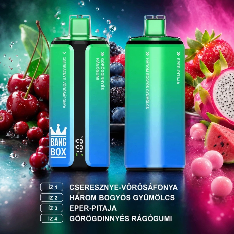 Bang Box 160000 Eldobható elektromos cigaretta, Vegyes gyümölcs