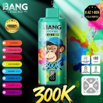 Bang Legend 300K 300000 slukk eldobható vape, 8 az 1-ben vegyes ízek