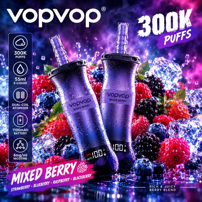 Habababar 300K Shisha Mixed Berry
