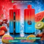 UZY Penta Flavor 10 in 1 500000 Puffs Disposable Vape, Red Blue Mixed Fruit Flavors
