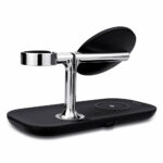 3 IN 1 Magnetic Wireless Charging Stand Fast Magnetic Detachable Mobile Phone Charging Station Dock Charge Stand